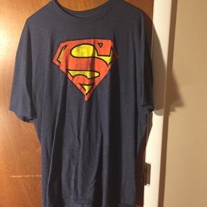 men’s superman shirt XXL